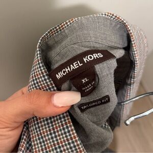 Michael Kors Men's Checkered Shirt